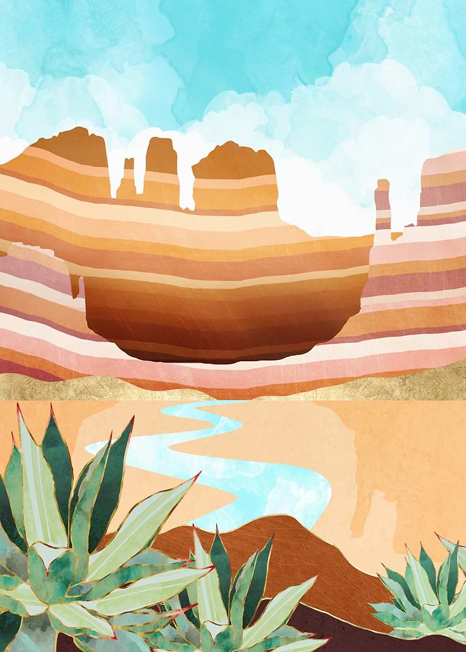 Desert Afternoon Light