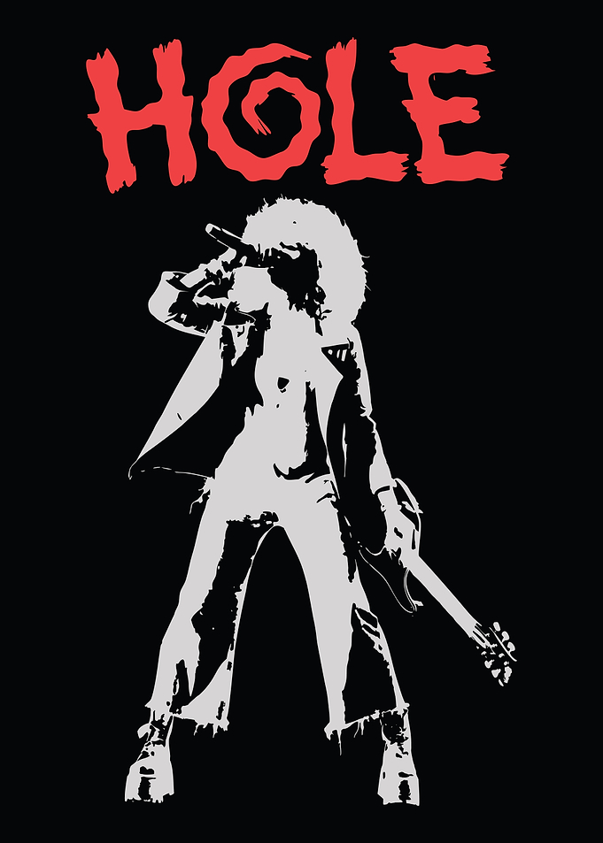 Hole Band Singer with Guitar