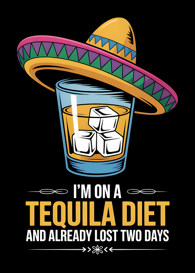 Tequila Diet Funny Quote