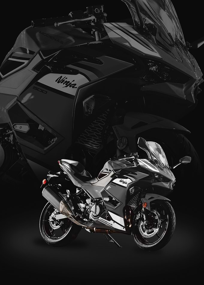 Kawasaki Ninja 500 Motorcycle
