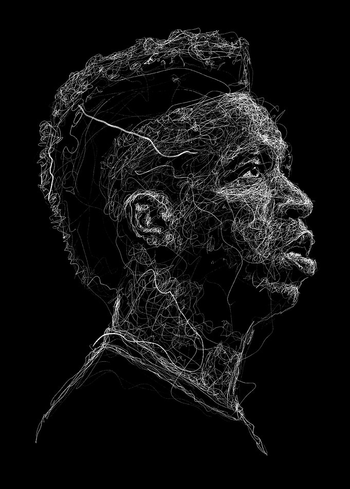 Abstract Portrait of a Man
