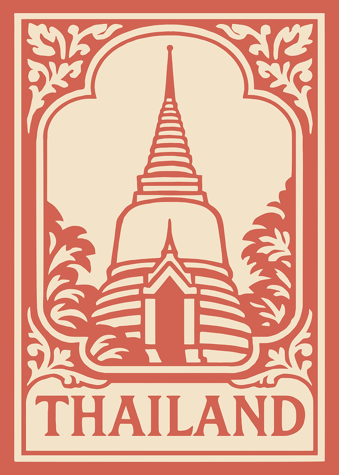 Thailand Temple and Floral Design