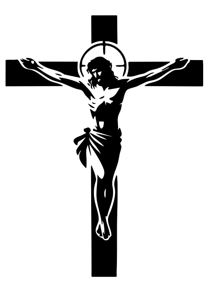 Jesus Christ Crucifixion Silhouette