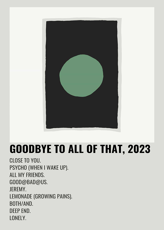 Minimalist Album Cover Art