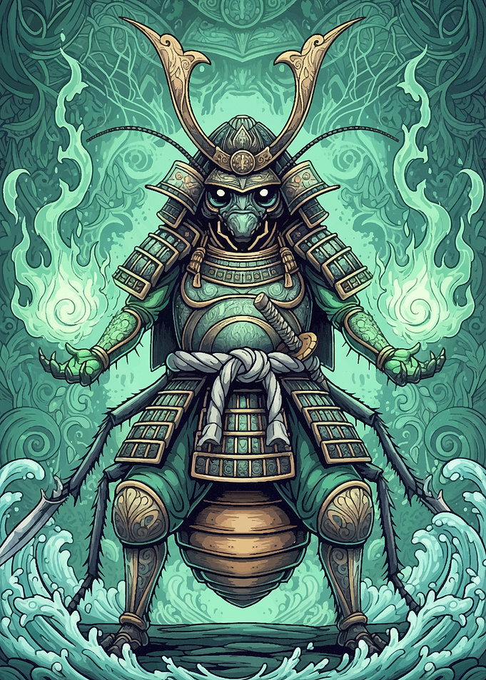 Samurai Insect Warrior