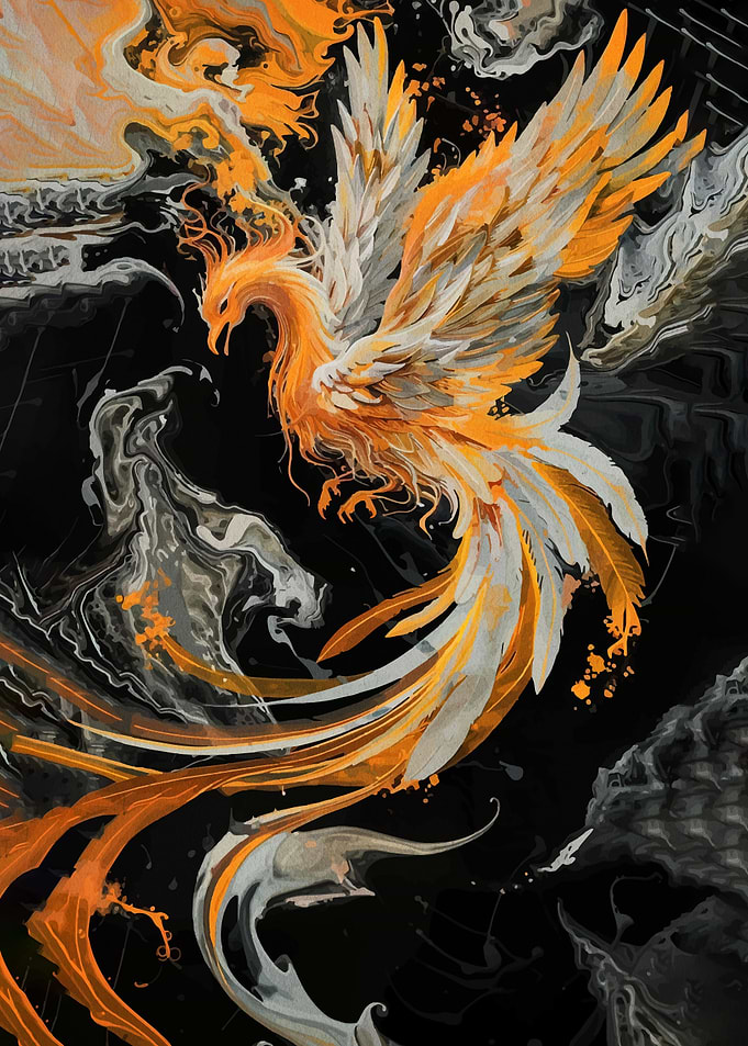 Fiery Phoenix Ascending