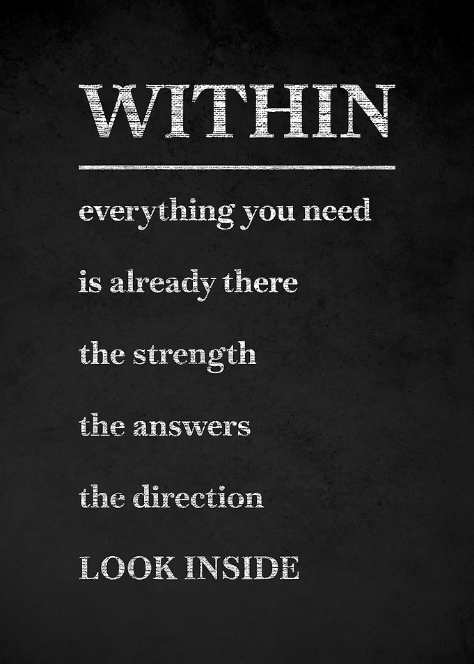 Inspirational quote about inner strength