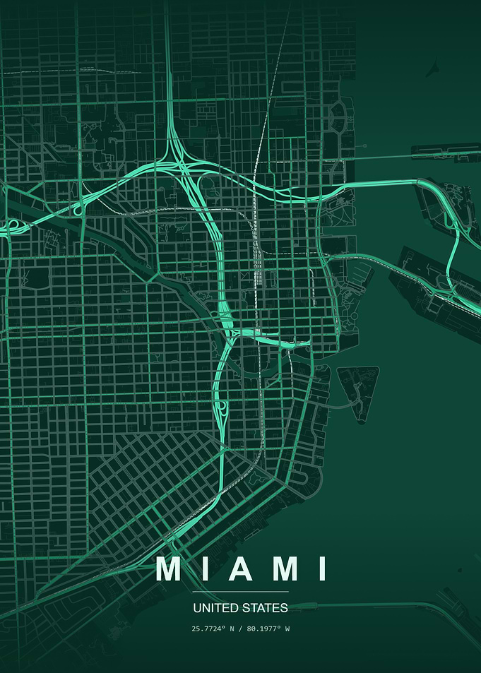 Miami Map