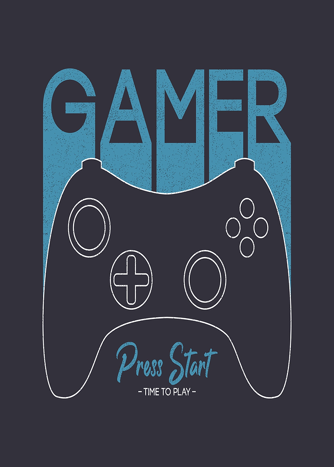Gamer Controller Press Start