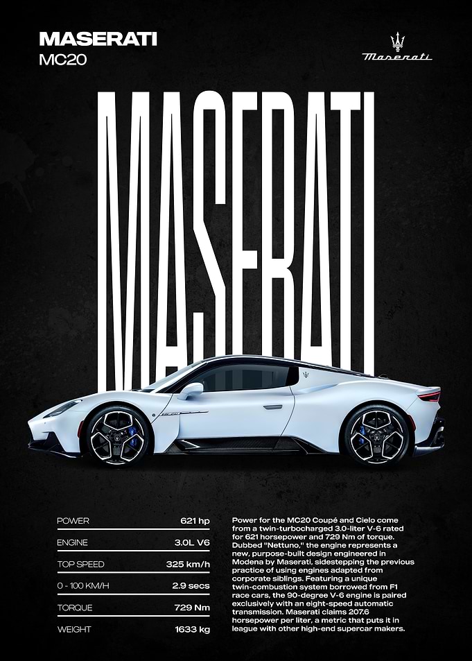 Maserati MC20 Supercar