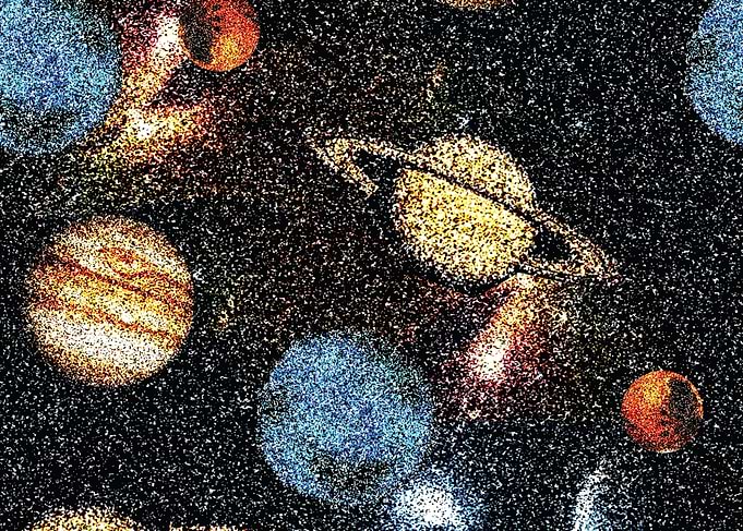 Cosmic Planets and Nebula