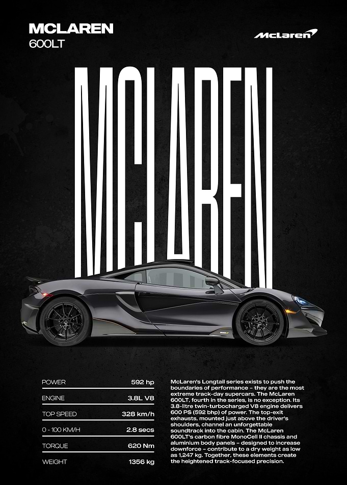 McLaren 600LT Supercar