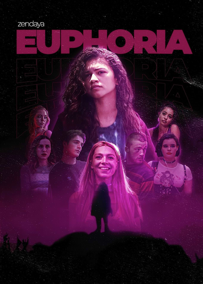 Euphoria Zendaya Poster