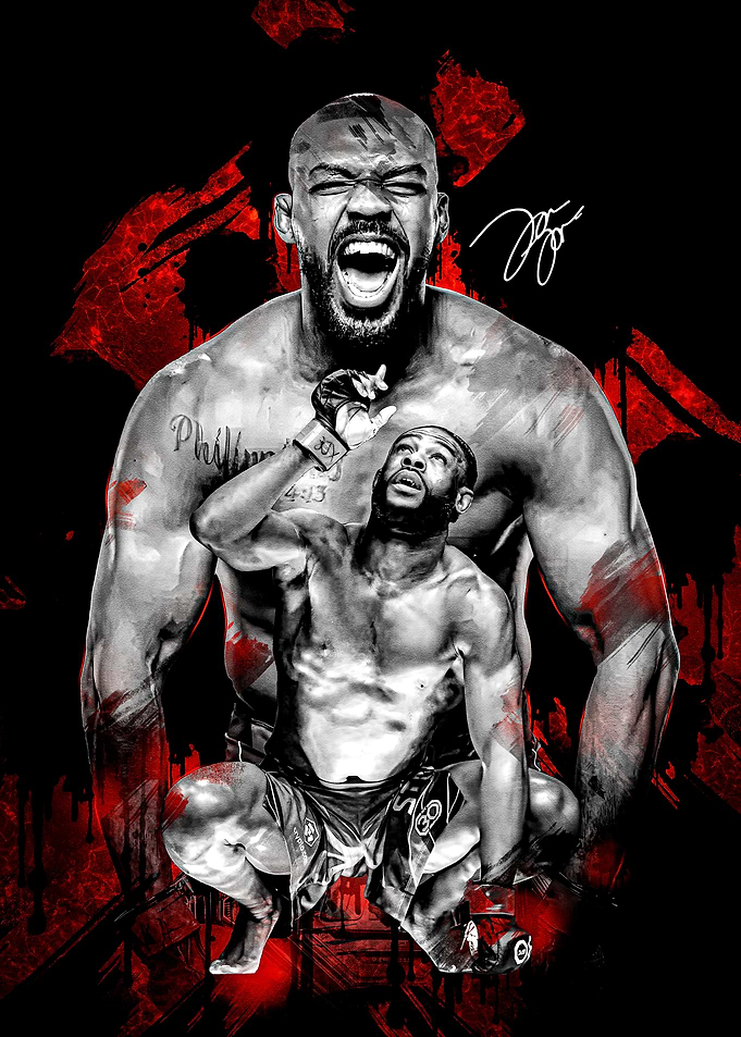 Jon Jones Portrait