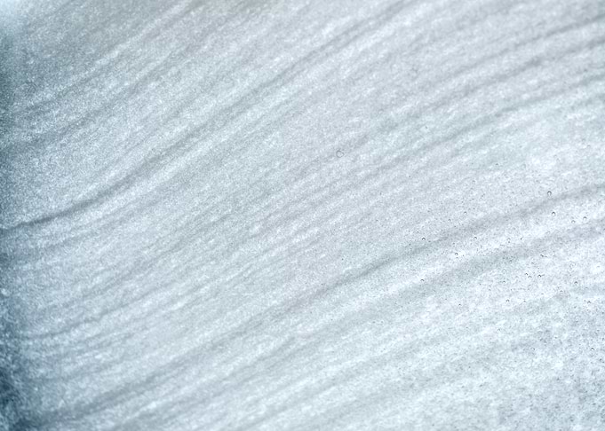 Abstract Blue and White Texture of Snow