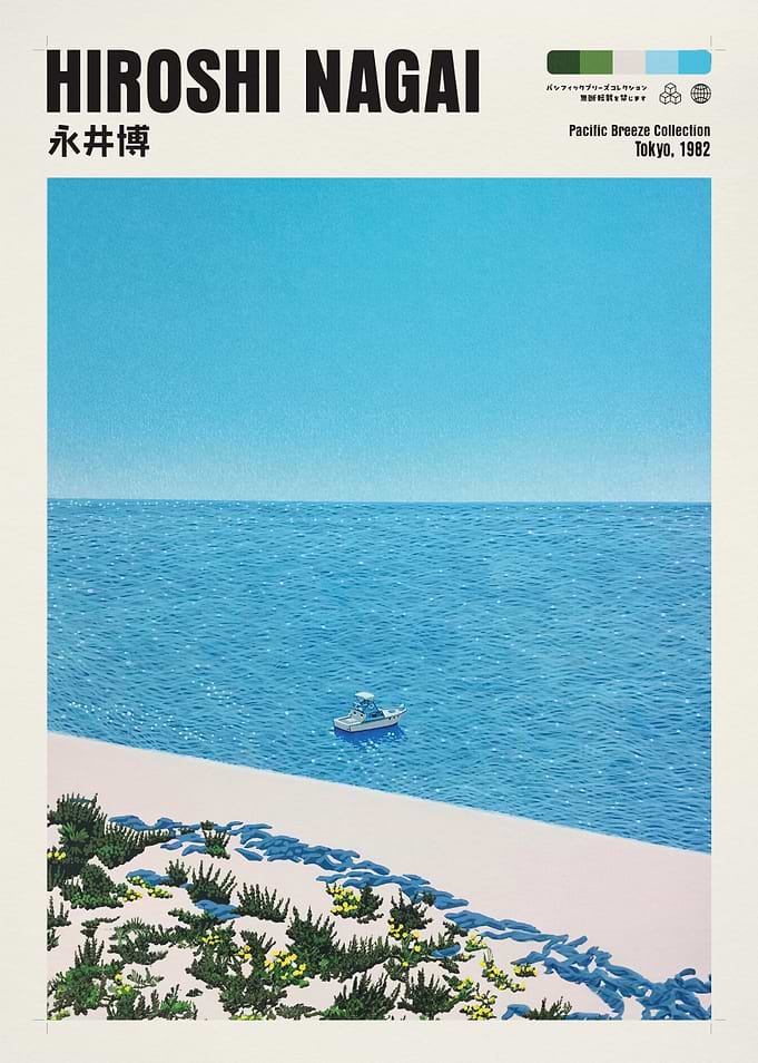 Hiroshi Nagai Beach Scene