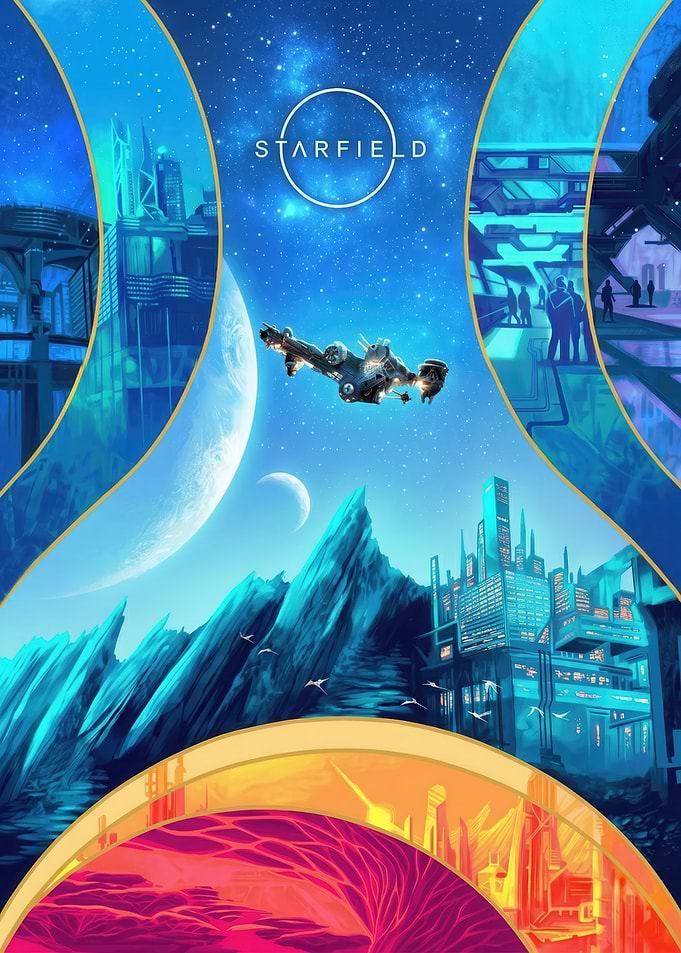 Starfield Game Art