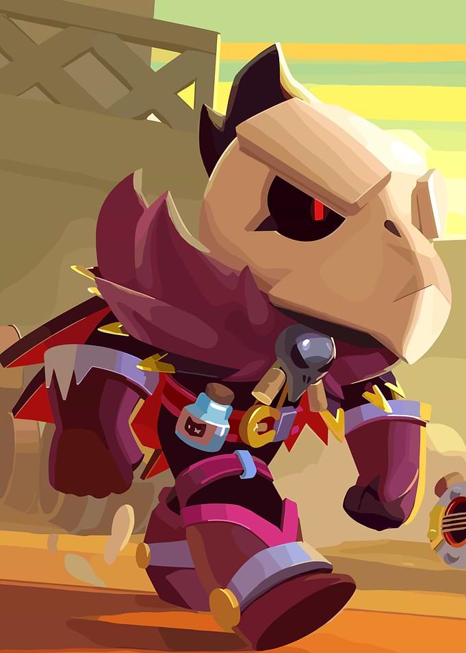 Crow from Brawl Stars