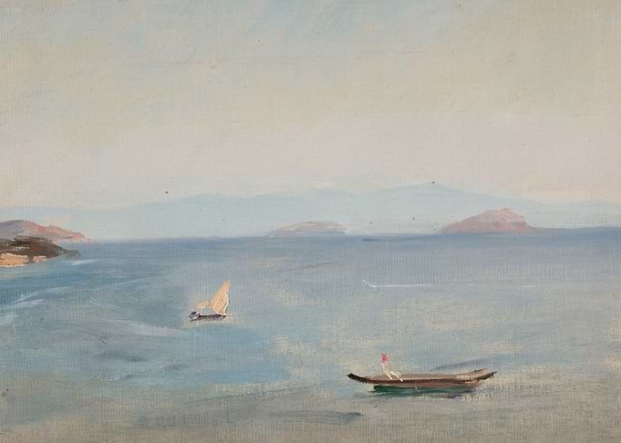 Boats on a Calm Sea