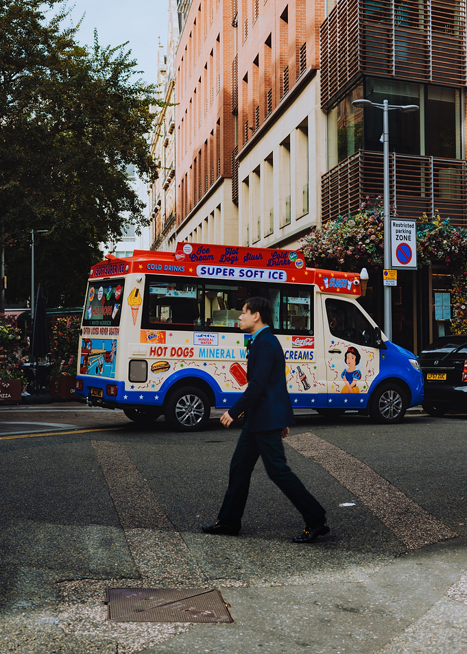 London Ice cream truck