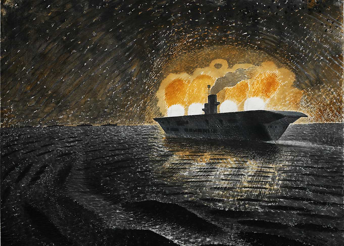 Aircraft Carrier in Battle