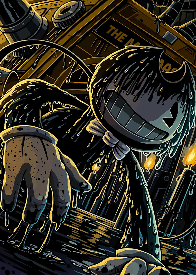 Bendy and the Ink Machine Character Art
