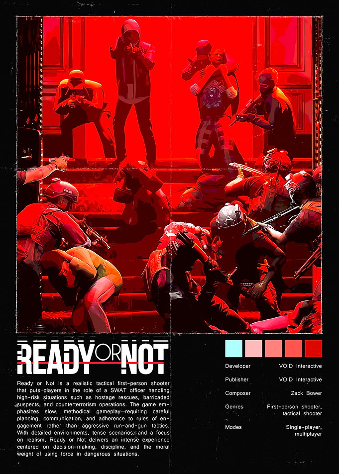 Ready or Not Game Poster