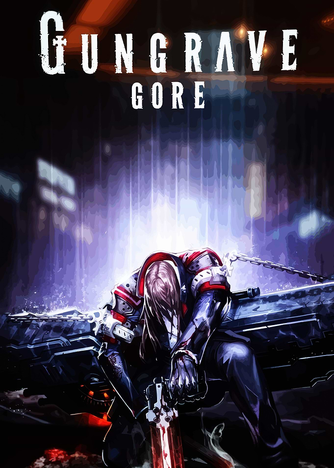 Gungrave Gore Video Game Art