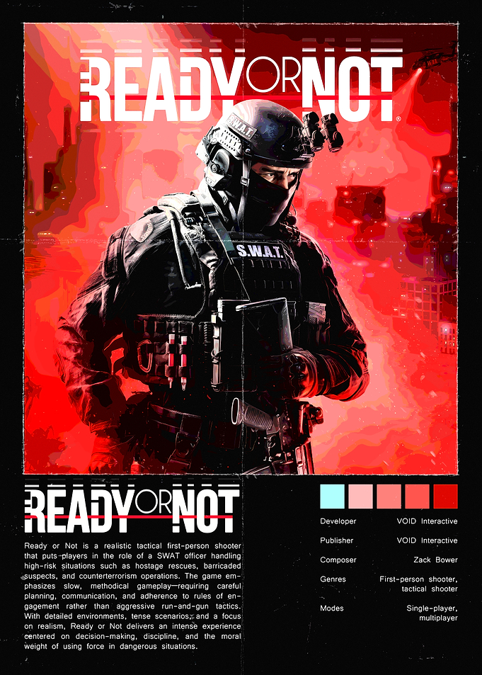 Ready or Not Game Poster