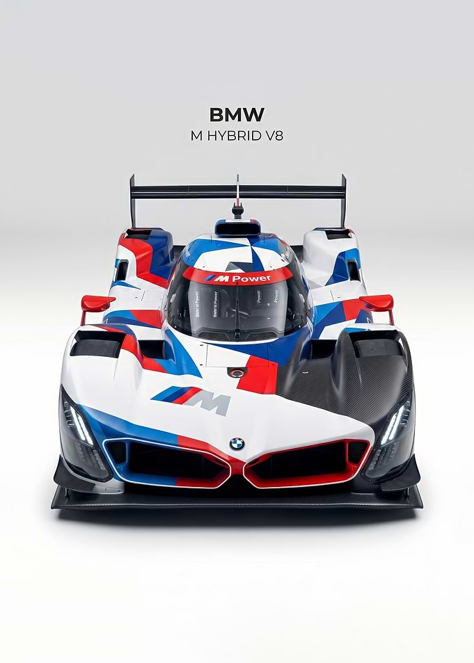 Race Car BMW M Hybrid V8 poster