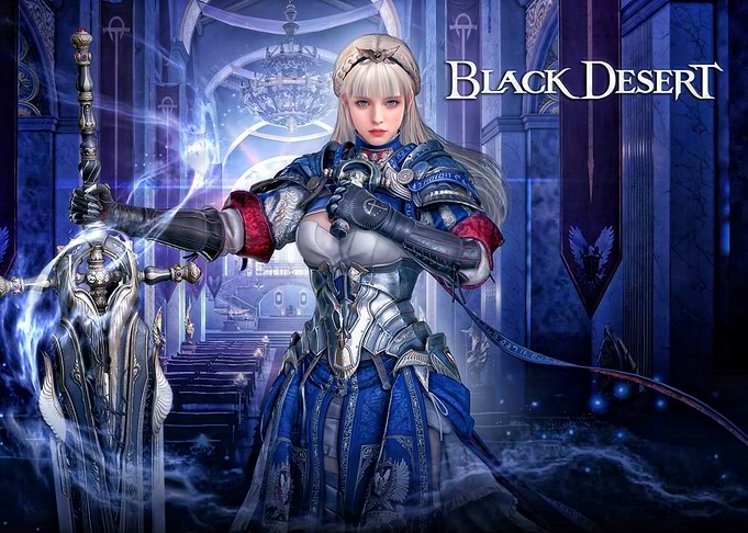 Black Desert Warrior with Sword