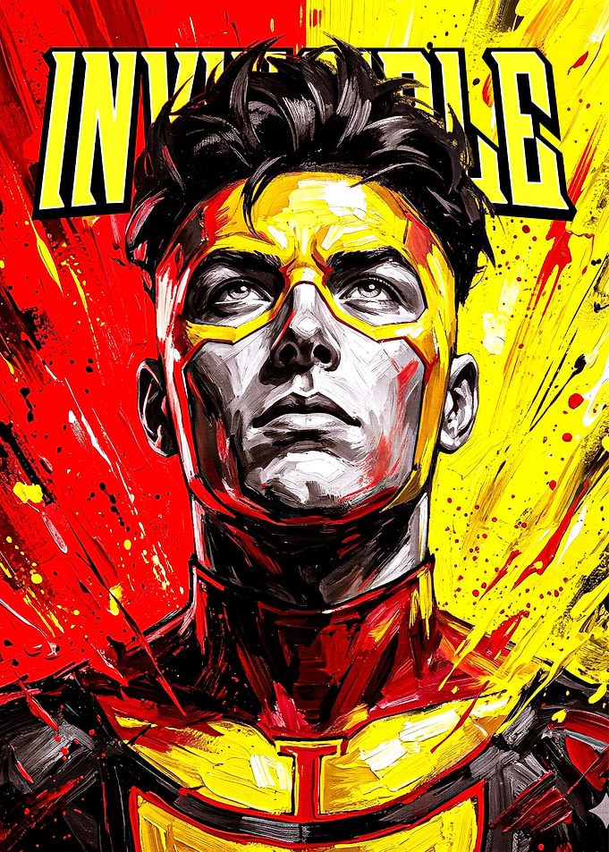 Invincible Comic Book Cover
