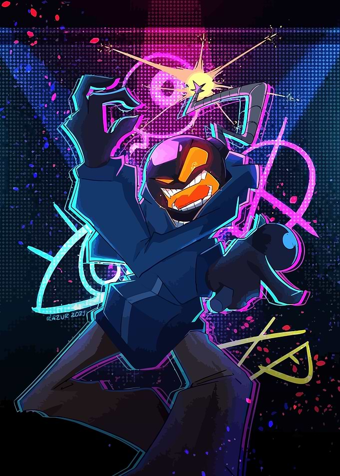Whitty Bomb Character Art