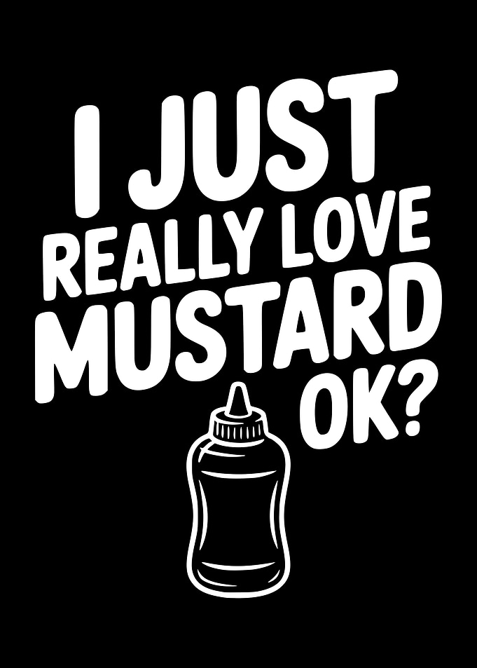 I Just Really Love Mustard OK?
