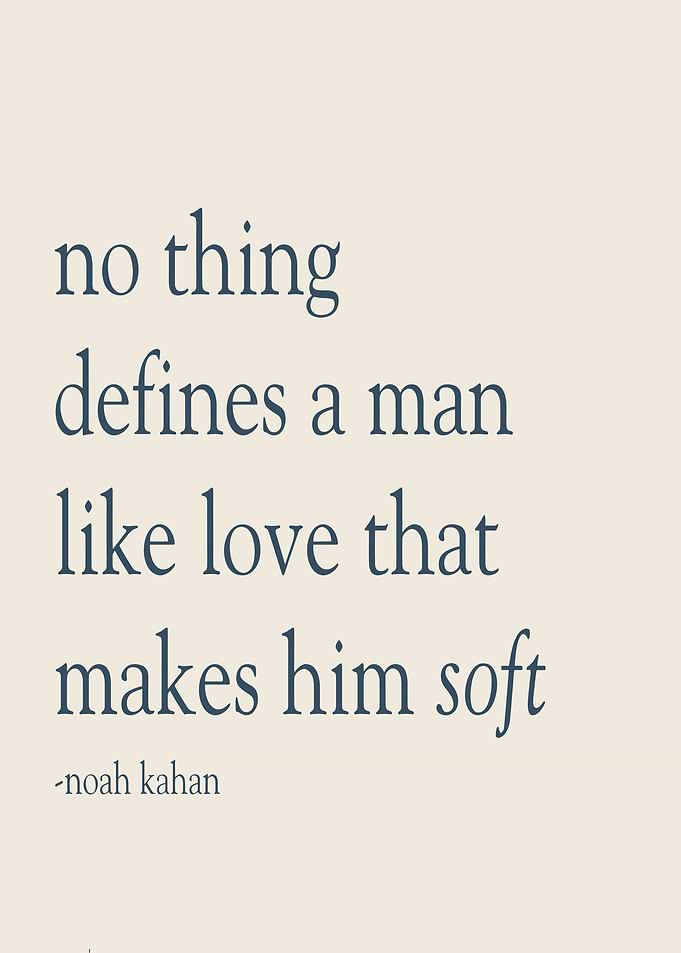 Noah Kahan Quote About Love