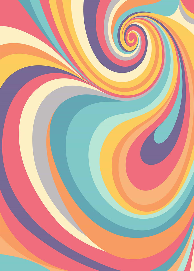 Psychedelic Swirl Pattern