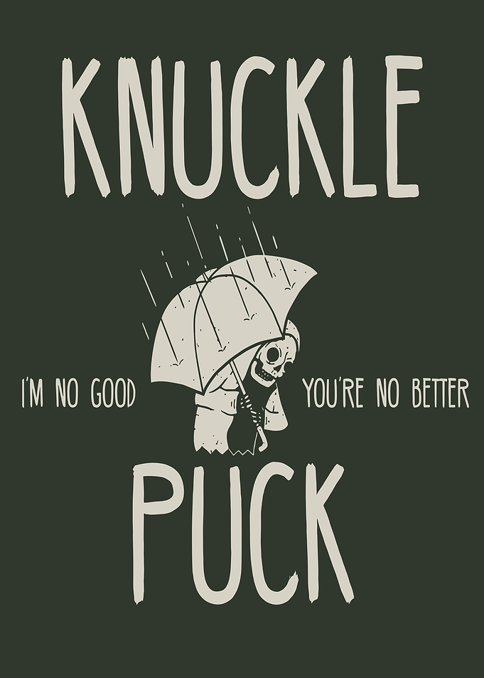 Knuckle Puck Grim Reaper Umbrella