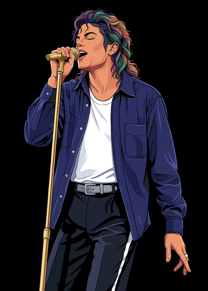 Michael Jackson Singing