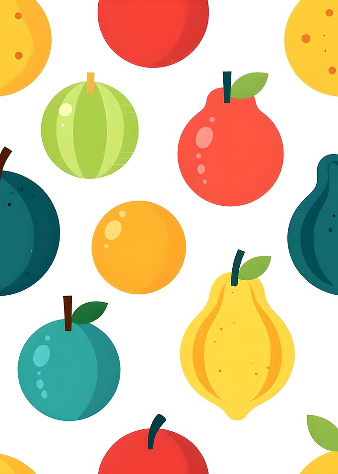 Seamless Fruit Pattern