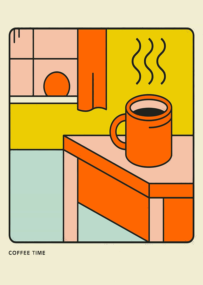 Coffee Time Illustration
