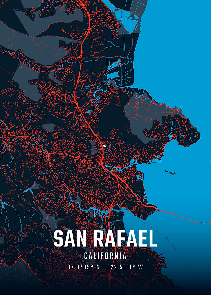 San Rafael City Map