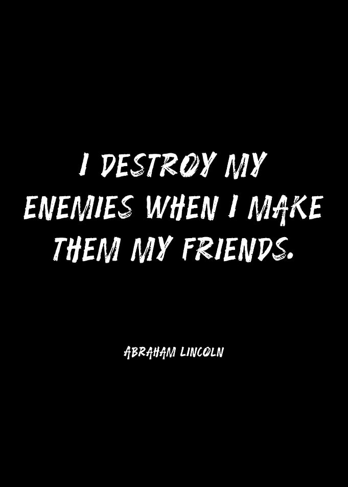 Abraham Lincoln Quote on Friendship