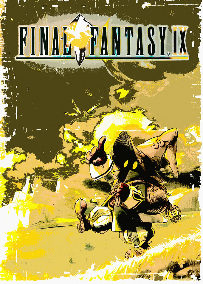 Final Fantasy IX Vivi Poster