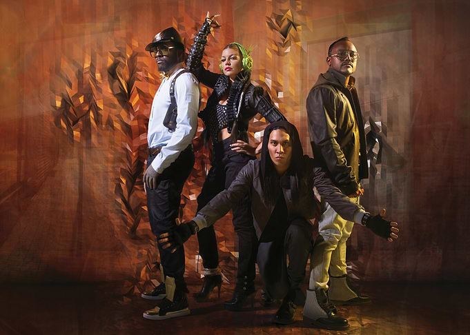 The Black Eyed Peas Group Portrait