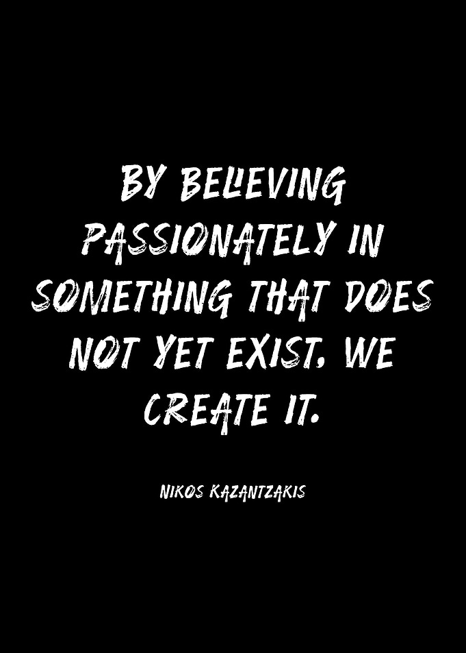 Inspirational Quote by Nikos Kazantzakis