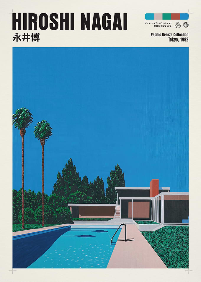 Hiroshi Nagai Pacific Breeze Collection Tokyo 1982