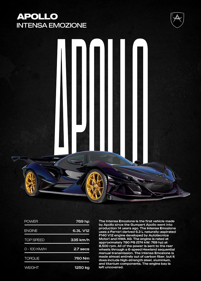 Apollo Intensa Emozione Car