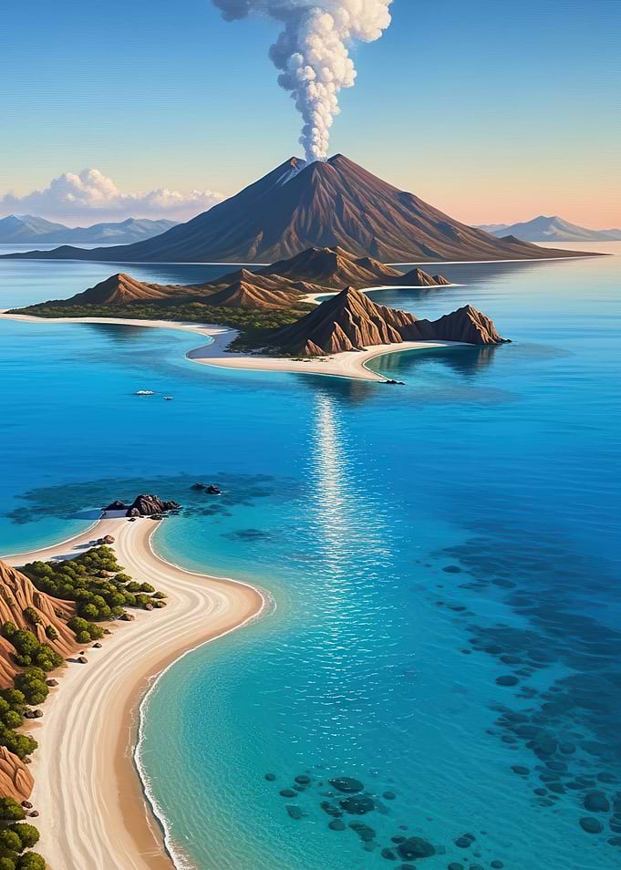 Volcanic Island Paradise
