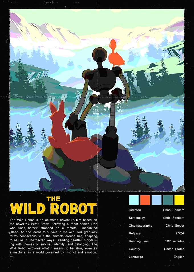 The Wild Robot Movie Poster