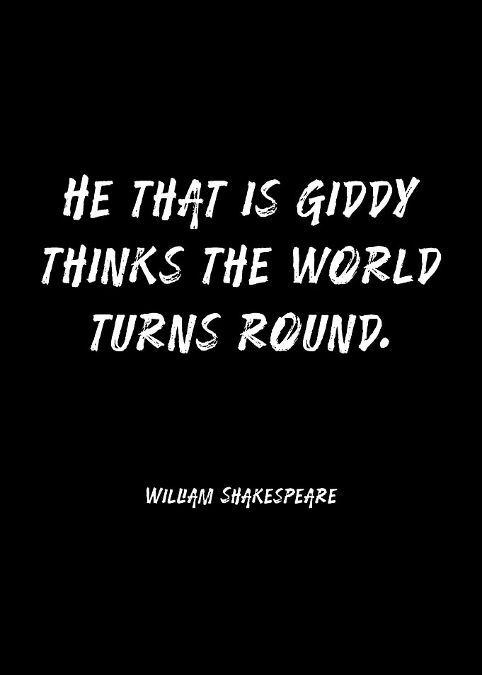 William Shakespeare Quote Text Art